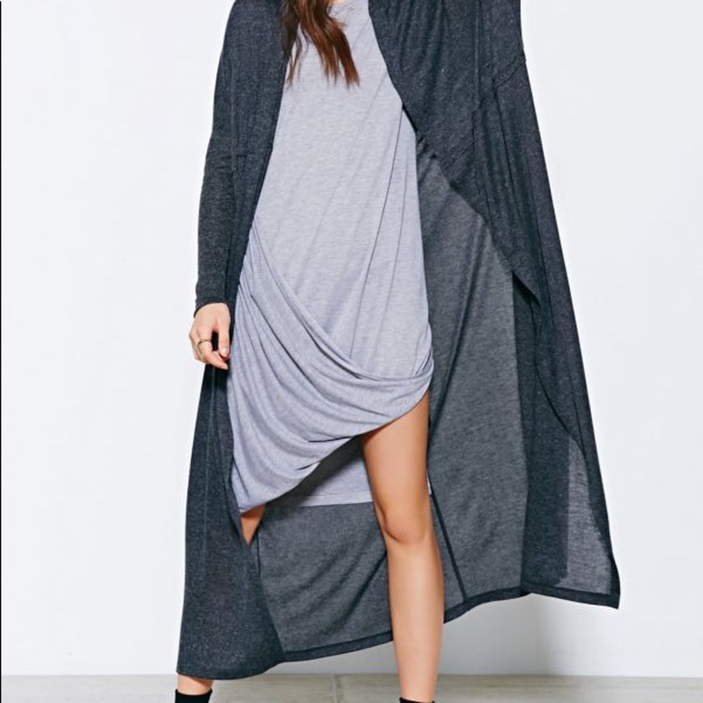 Long Dark grey cardigan